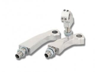 Pullback Riser mit Kabelinnenführung, mit Teilegutachten Höhe 6cm, poliert