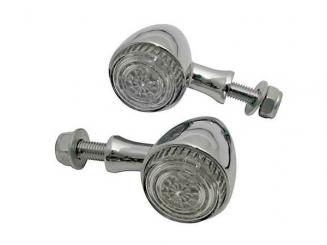 LED Rücklicht-Blinker COLORADO, E-geprüft verchromt