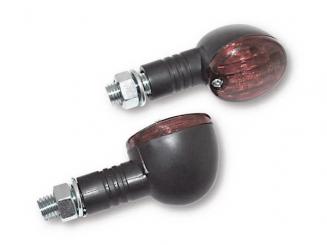 Blinker MICRO FLASH, E-geprüft schwarz