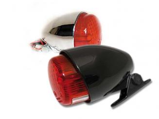 Rücklicht TEXAS, E-geprüft schwarz