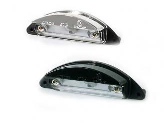 Nummerenschilbeleuchtung, E-geprüft verchromt