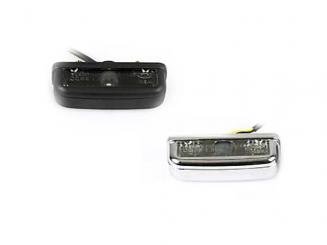 Nummernschildbeleuchtung , E-geprüft schwarz