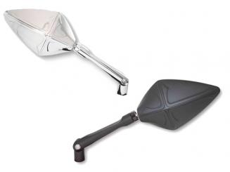 Alu-Spiegel ORLANDO mit verstellbarem Stiel, E-geprüft 