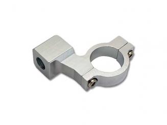 CNC-Spiegel-Schelle, Aluminium silber 