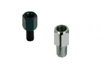 Spiegel-Adapter verchromt, M8 Rechts auf M10 Rechts