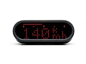 Motoscope Mini Multifunktionsanzeige Gehäuse Aluminium schwarz, E-geprüft 