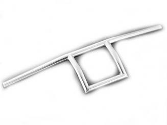 HIGHWAY HAWK Lenker SQUARE verchromt, mit Teilegutachten 