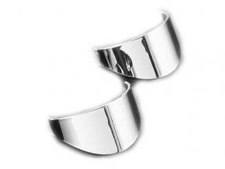 Blinkerschirm Smooth verchromt für neuere Suzuki Modelle 