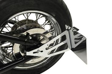 Kennzeichenhalter seitlich für Honda VT 600 Shadow mit Teilegutachten 