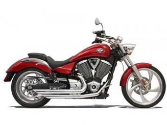 Pro Street Slash Cut Auspuffanlage für Victory Modelle 