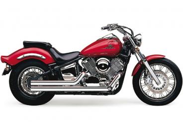Speedster Shorts Auspuffanlage für Yamaha XVS 1100 Drag Star 