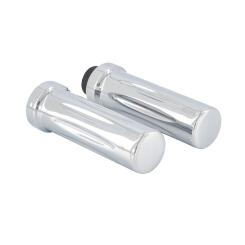 Griffe ALU BALLED verchromt 1 Zoll / 25,4mm, mit Gaszugaufnahme 