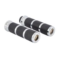 Griffe SPEED verchromt 1 Zoll / 25,4mm, mit Gaszugaufnahme ohne Endkappe 