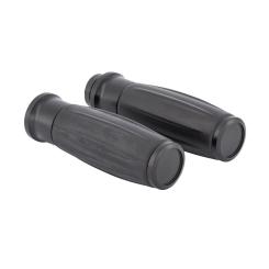 Griffe ANTIQUE schwarz 1 Zoll / 25,4mm, mit Gaszugaufnahme und abnehmbarer Endkappe 