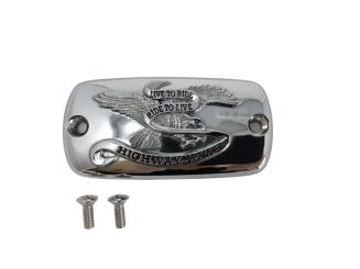 Bremszylinder-Deckel LIVE TO RIDE für Honda Modelle und Yamaha XV 1600 Wild Star 