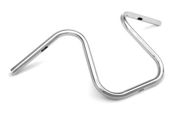 HIGHWAY HAWK Lenker ANFORA 35 verchromt, 1 Zoll, mit Teilegutachten 