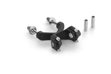 Riser-Set CROSS STYLE 100 mm M12 schwarz, mit Teilegutachten 