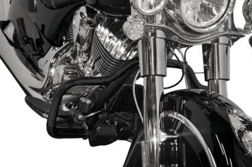 Motor-Schutzbügel LOW 32mm schwarz-glänzend für Indian CHIEF Modelle 