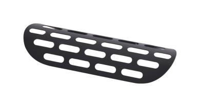 Auspuff Hitzeschutz OLD SKOOL BLACK für Krümmer von 60mm, Länge 230mm 