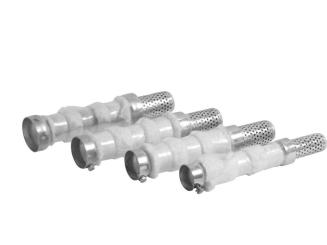 Auspuff-Schalldämpfer WHISPER BAFFLE 41mm Durchmesser 