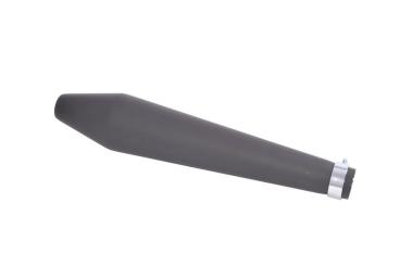 Slip-On Auspuff MEGAPHONEschwarz, 50 cm lang 