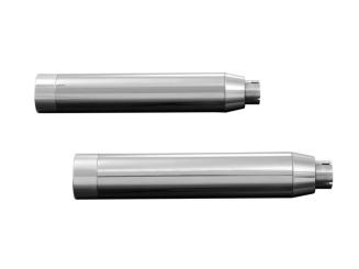 Slip-On Auspuff STRAIGHT CUT verchromt für Indian Scout 2015-2019 mit EGBE 