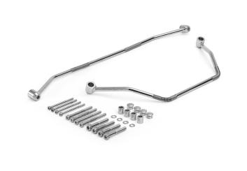 Satteltaschen-Halter verchromt UNIVERSAL FLEX 