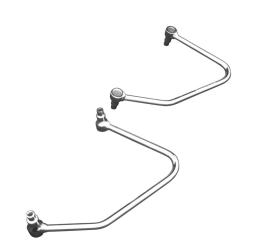 Satteltaschen-Halter für Yamaha  XVS 1100 Drag Star 