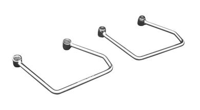 Satteltaschen-Halter für Yamaha XV 1600 Wild Star und XVS 1100 Drag Star Classic 