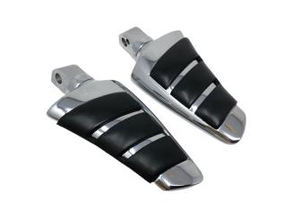 Sozius-Fußrasten SMOOTH für Yamaha XV und XVS und Suzuki C, M Intruder und VL Modelle 