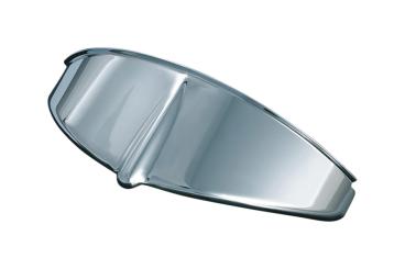 Lampenschirm BULLET verchromt, für 7 Zoll (180mm) Scheinwerfer 
