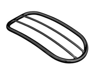 Solo Rack TUBULAR schwarz-glänzend für Suzuki C1800 Intruder und Boulevard 