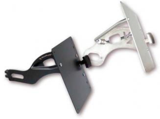 Kennzeichenhalter seitlich Gen.5 für Honda VT 600 Shadow mit ABE verchromt