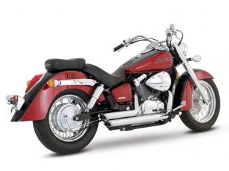 Vance  + Hines Short Shots staggered, für Honda VT 750 Modelle 