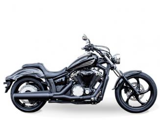 Slip On Auspuffanlage Desperado L, Standard für Yamaha XVS 1300 Custom, E-geprüft 