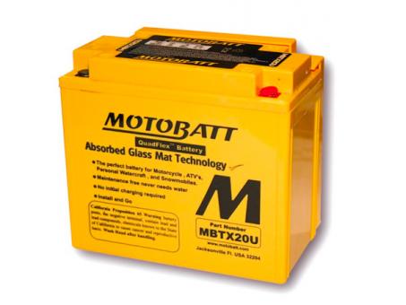 MOTOBATT Batterie MBTX20U, 4-polig 