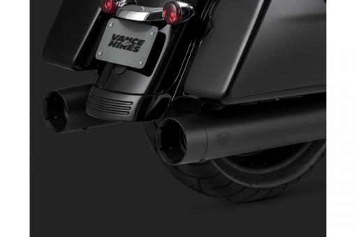 Vance + Hines Oversized 450 Titan Black Slip Ons für H-D Touring Modelle 
