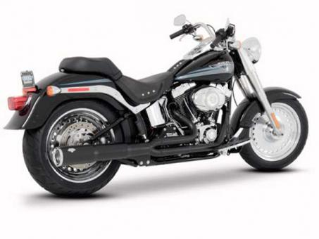 Vance + Hines Pro Pipe High Output Black für Harley-Davidson® Softail Modelle 