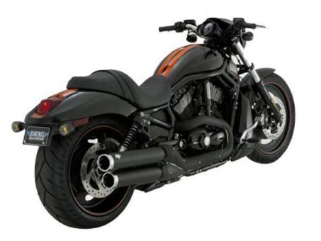 Vance + Hines Widow Slip Ons für Harley-Davidson® Night-Rod Baujahr 06-09 